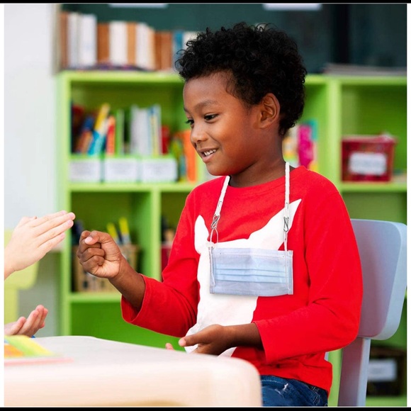 10 Pack - Adjustable Length Face Covering Lanyard - Picture 2 of 3